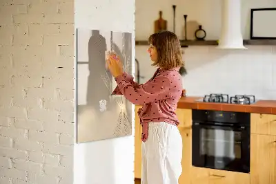 Magnetická popisovací tabule abstraktní světlo
