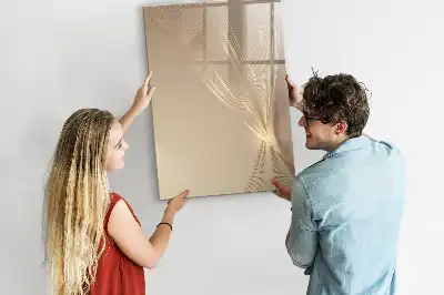 Magnetická popisovací tabule abstraktní světlo