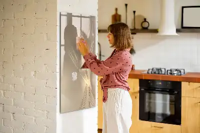 Magnetická popisovací tabule abstraktní světlo