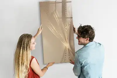 Magnetická popisovací tabule abstraktní světlo