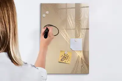 Magnetická popisovací tabule abstraktní světlo