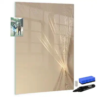 Magnetická popisovací tabule abstraktní světlo