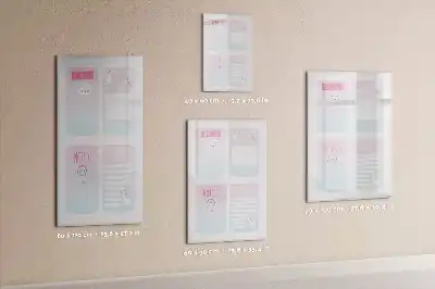Magnetická popisovací tabule s motivem jednorožce