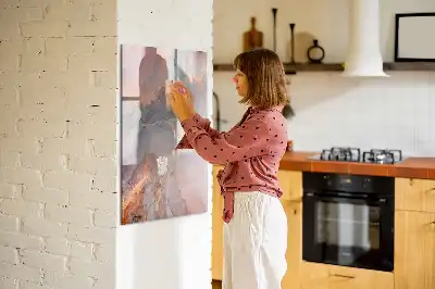 Magnetická tabule na kreslení v mramorovém provedení