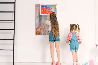 Magnetická tabule na kreslení v mramorovém provedení