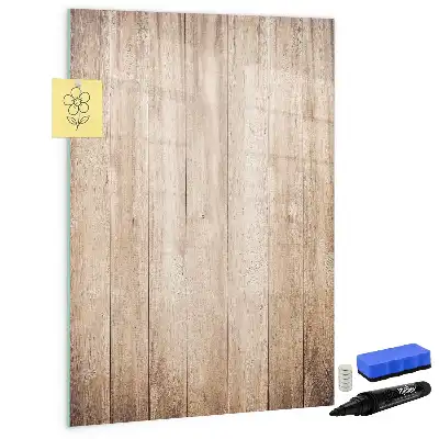 Magnetická kreslicí tabule světlé dřevěné provedení