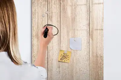 Magnetická kreslicí tabule světlé dřevěné provedení