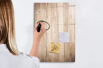 Magnetická kreslicí tabule světlé dřevěné provedení