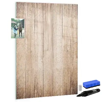 Magnetická kreslicí tabule světlé dřevěné provedení