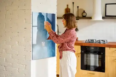 Magnetická kreslicí tabule motiv abstrakce vody