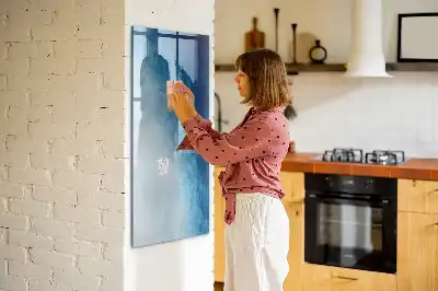 Magnetická kreslicí tabule motiv abstrakce vody