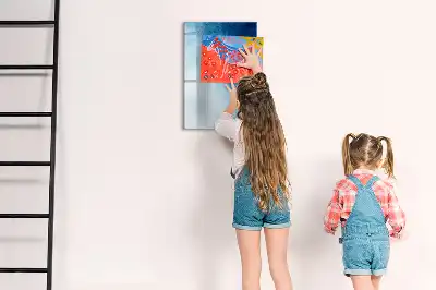 Magnetická kreslicí tabule motiv abstrakce vody