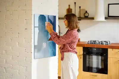 Magnetická kreslicí tabule motiv abstrakce vody