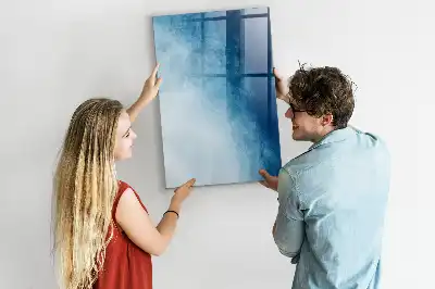 Magnetická kreslicí tabule motiv abstrakce vody