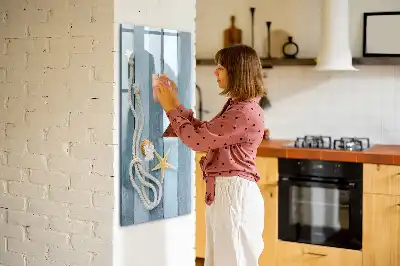 Magnetická popisovací tabule s motivem mořských doplňků