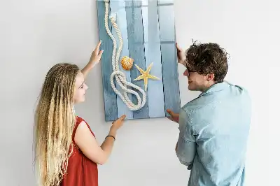 Magnetická popisovací tabule s motivem mořských doplňků