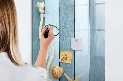 Magnetická popisovací tabule s motivem mořských doplňků