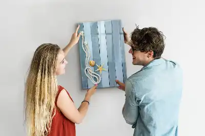 Magnetická popisovací tabule s motivem mořských doplňků