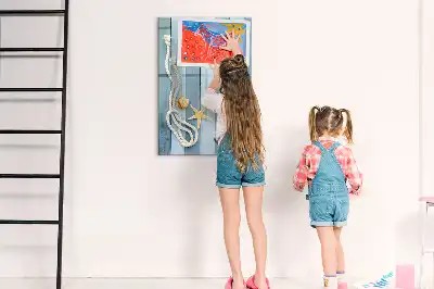 Magnetická popisovací tabule s motivem mořských doplňků