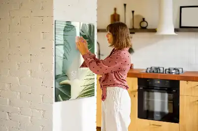Magnetická popisovací tabule tropická monstera