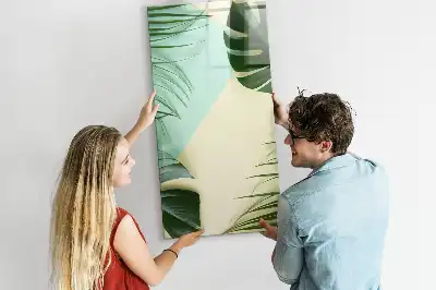 Magnetická popisovací tabule tropická monstera