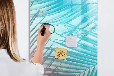 Magnetická tabule na kreslení motiv palmových listů