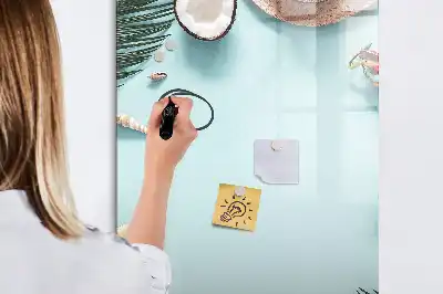 Magnetická popisovací tabule letní kompozice