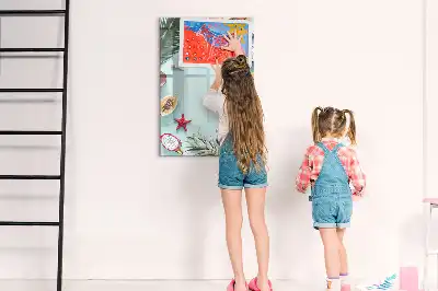 Magnetická popisovací tabule letní kompozice