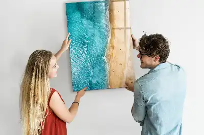 Magnetická tabule na kreslení mořská pláž