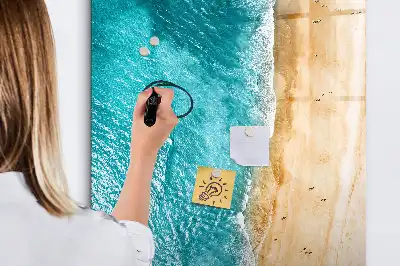 Magnetická tabule na kreslení mořská pláž