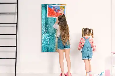 Magnetická tabule na kreslení mořská pláž