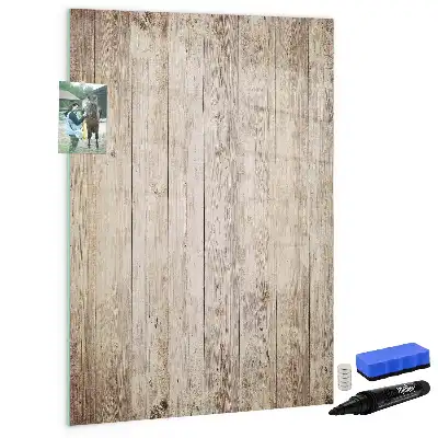 Magnetická popisovací tabule dřevěná