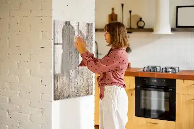 Magnetická popisovací tabule dřevěná