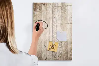 Magnetická popisovací tabule dřevěná