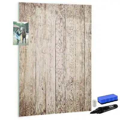 Magnetická popisovací tabule dřevěná