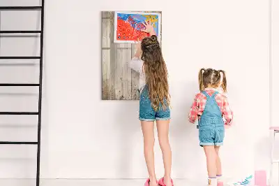 Magnetická popisovací tabule dřevěná