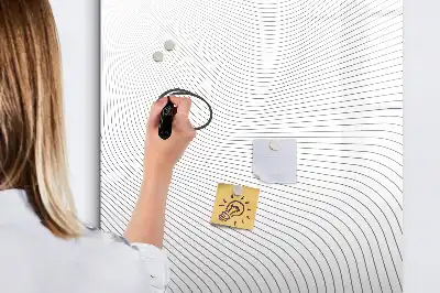 Magnetická kreslicí tabule šedé linie