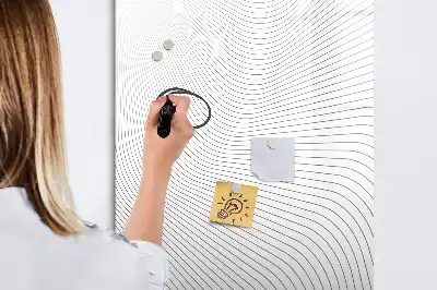 Magnetická kreslicí tabule šedé linie