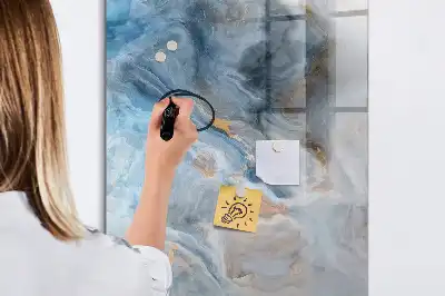 Magnetická kreslicí tabule s mramorovým vzorem