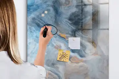 Magnetická kreslicí tabule s mramorovým vzorem