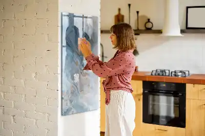 Magnetická kreslicí tabule s mramorovým vzorem