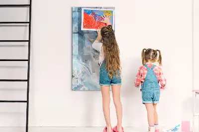 Magnetická kreslicí tabule s mramorovým vzorem