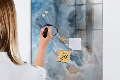 Magnetická kreslicí tabule s mramorovým vzorem
