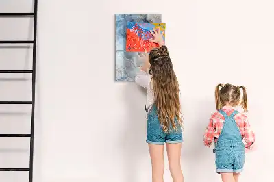 Magnetická kreslicí tabule s mramorovým vzorem
