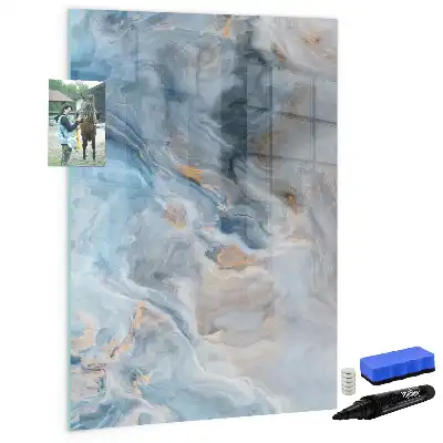 Magnetická kreslicí tabule s mramorovým vzorem