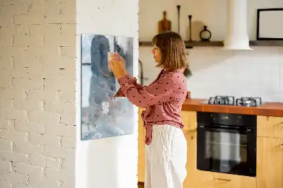 Magnetická kreslicí tabule s mramorovým vzorem