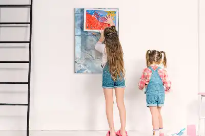 Magnetická kreslicí tabule s mramorovým vzorem
