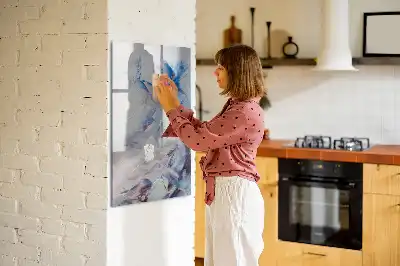 Magnetická popisovací tabule malířská abstrakce