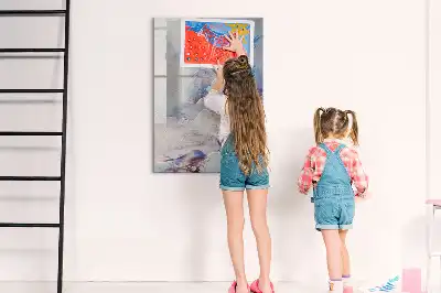 Magnetická popisovací tabule malířská abstrakce