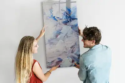 Magnetická popisovací tabule malířská abstrakce